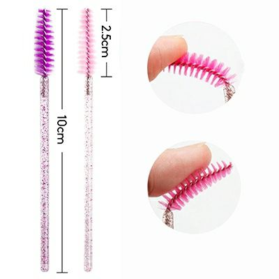 Selfray】アイラッシュブラシ クリアラメカラー 25本入 | セルフレイ