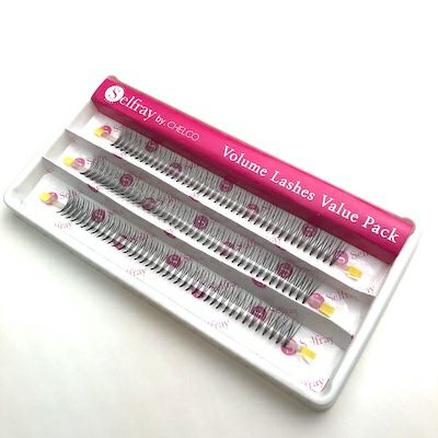 【在庫無くなり次第終了50%OFF!!】ボリュームラッシュバリューパック Cカール 太さ0.07mm 3本束