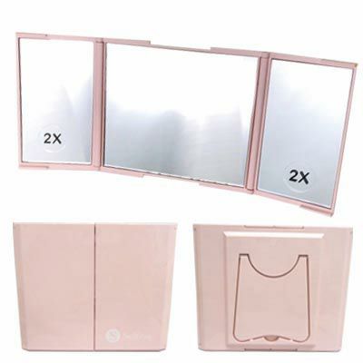 【Selfray】セルフレイコンパクト2倍ミラー/セルフマツエク用拡大鏡