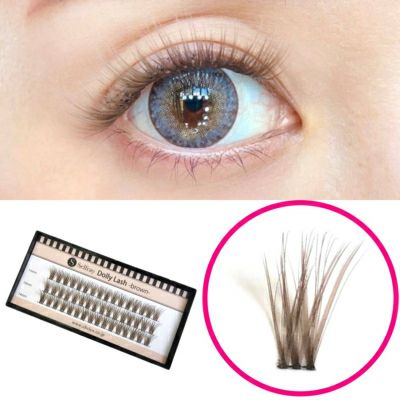 【Selfray】ドーリーラッシュ ブラウン Cカール