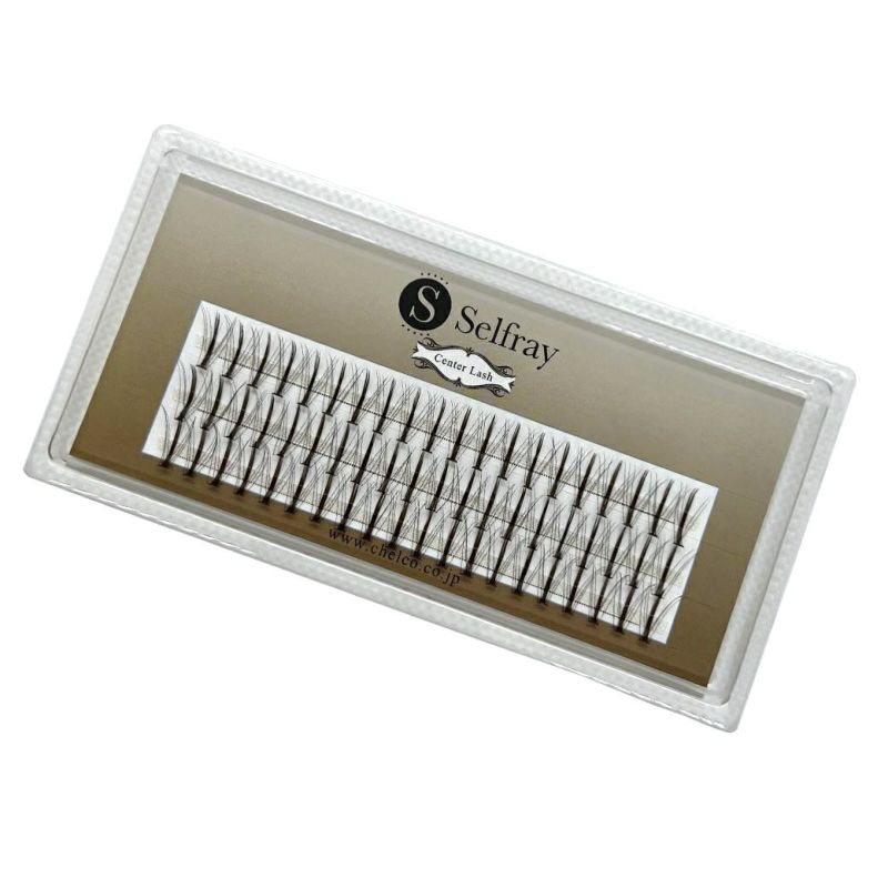 【Selfray】センターラッシュ シックブラウン Cカール 太さ0.10mm　カラー